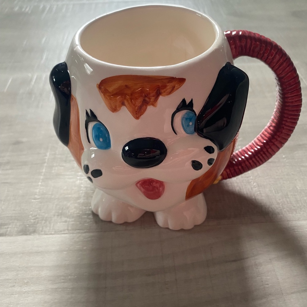 nestile carnation coffee mug 4” length dog figure - Picture 7 of 7